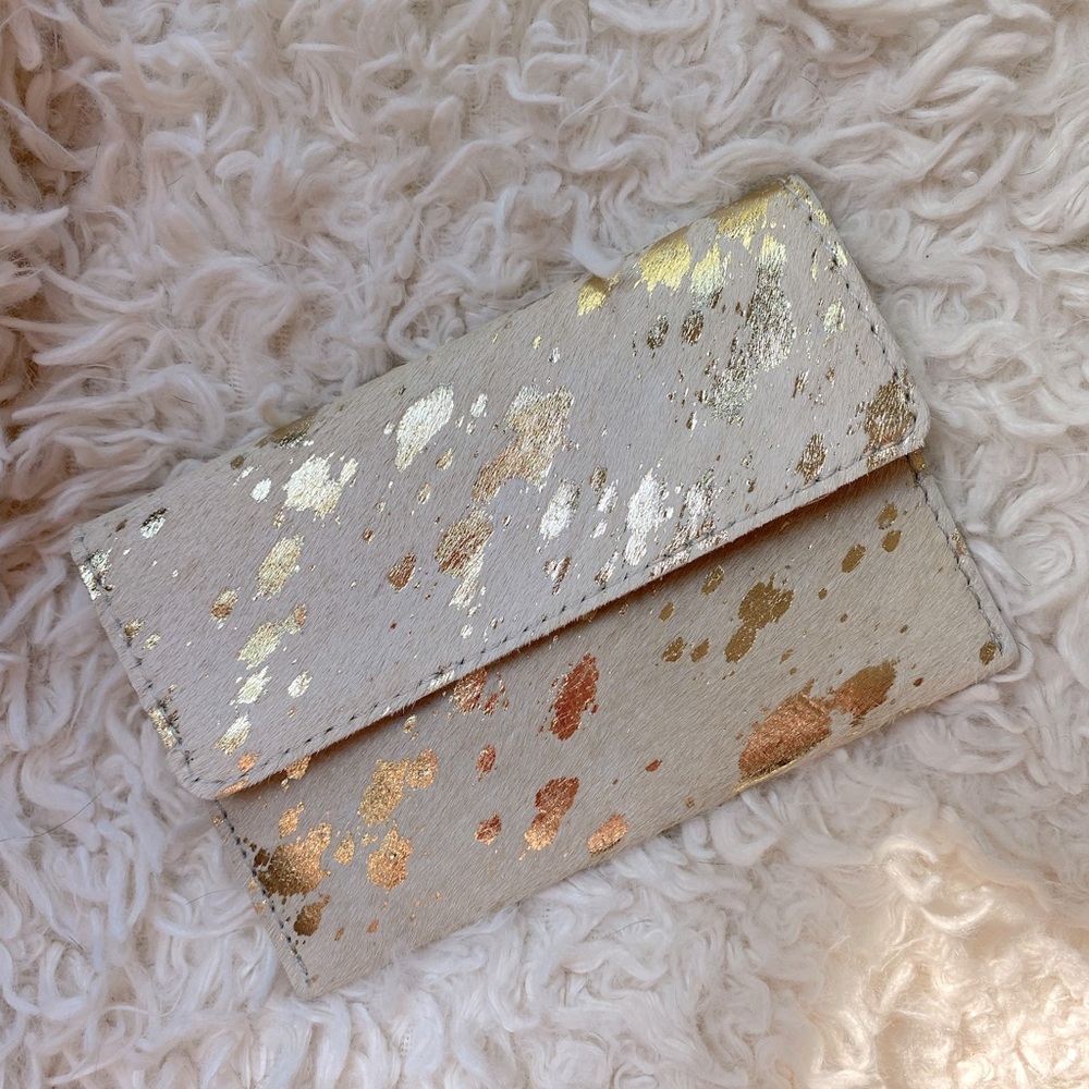 MERSEA Calf Hair Clutch